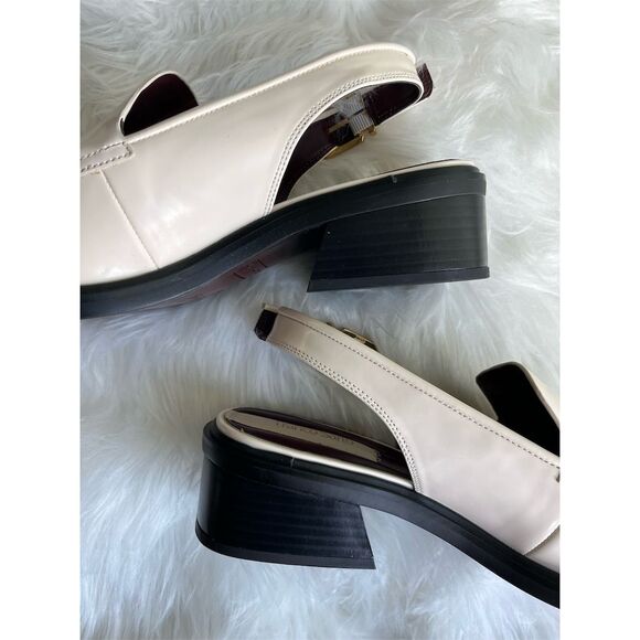 🆕Franco Sarto Women's Giada Slingback Loafers Size 11 Color Vanilla - Picture 6 of 10